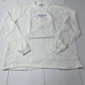 RIC3 Enchante Chalet White Long Sleeve T Shirt Mens Size 2XL